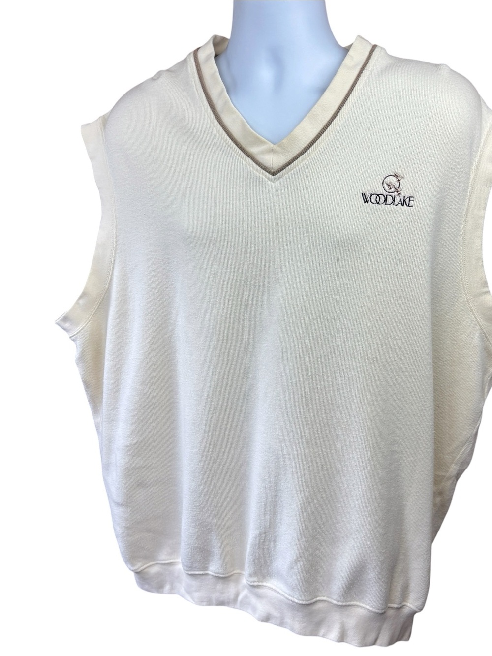 David S. Reid Woodlake CC sweater vest, size XL, golf, outdoors, grandpa, fall
